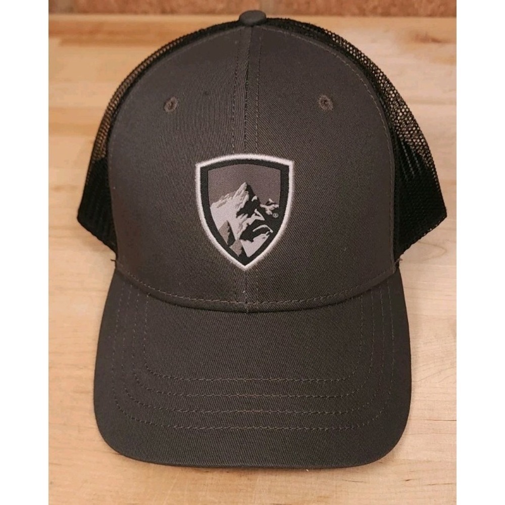 Kuhl Snapback Hat Cap Mesh Back Trucker Gray Adjustable